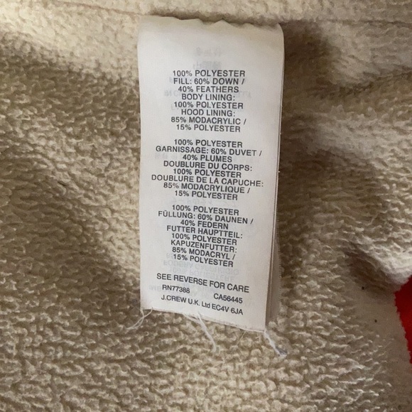 💜Crew cuts down coat - Picture 5 of 10